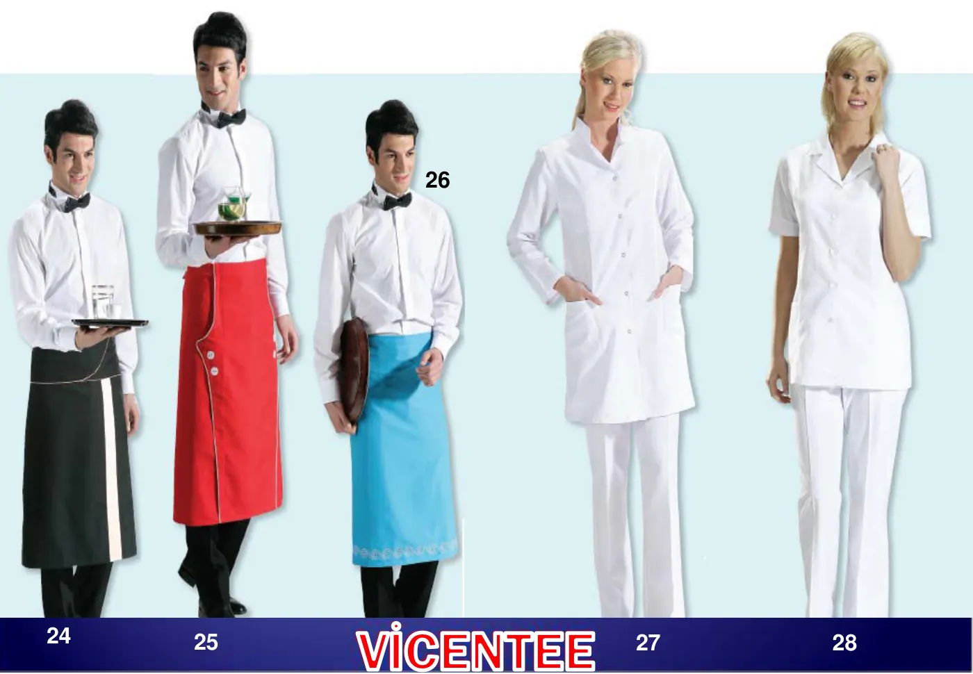 Vicentee Otel ve restoran kıyafetleri kataloğu, sayfa 11